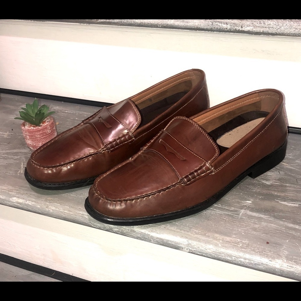 IZOD Edmunds Penny Loafers Brown Size 12M